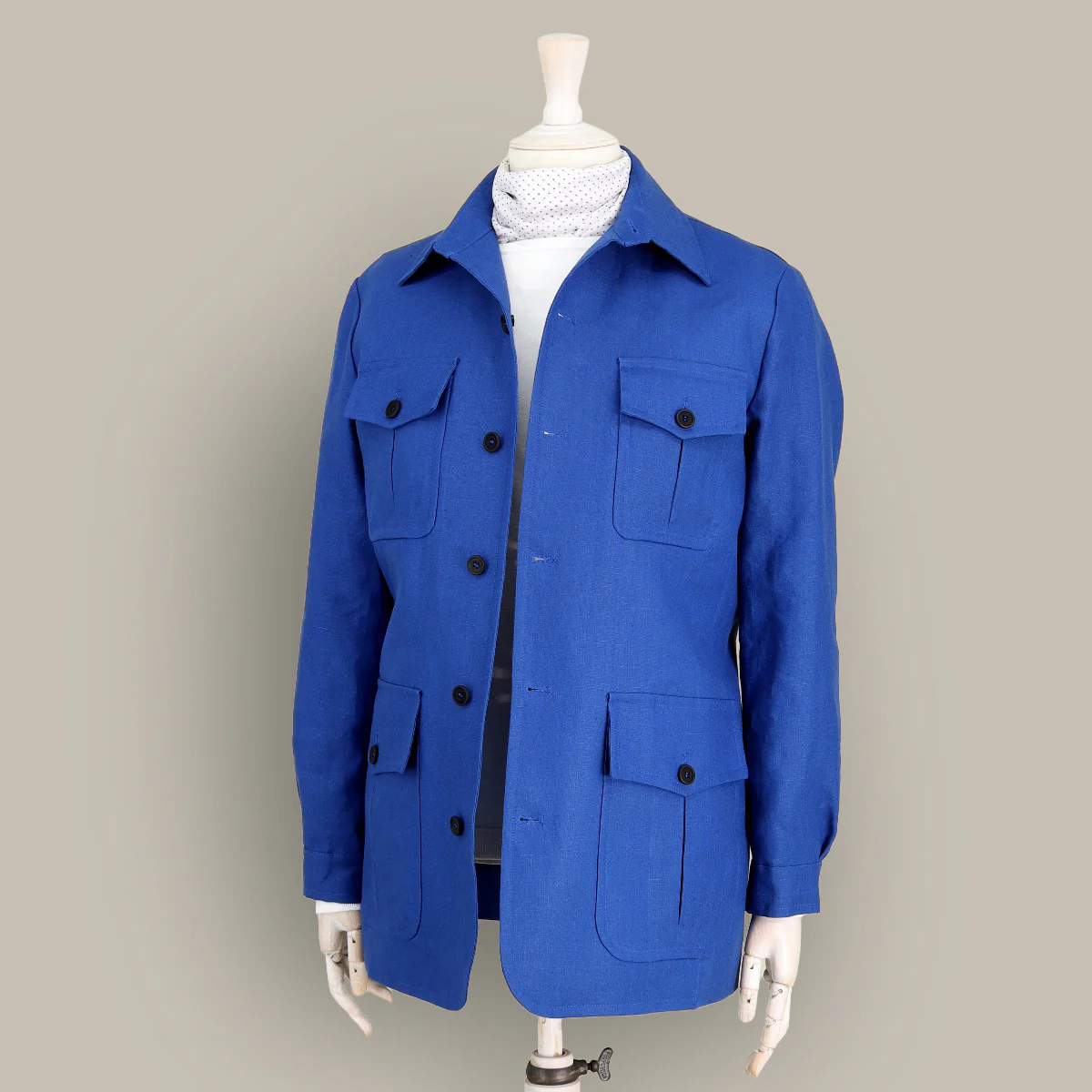 The Esquire Jacket By Nick Sullivan For Anderson & Sheppard In Blue - Image 2