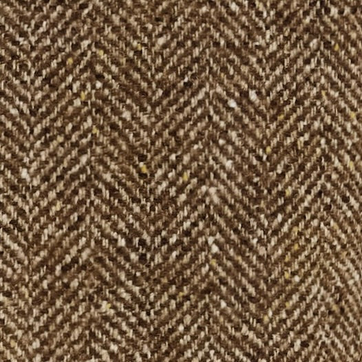 Herringbone Wool and Alpaca Overcoat in Toast - Image 10