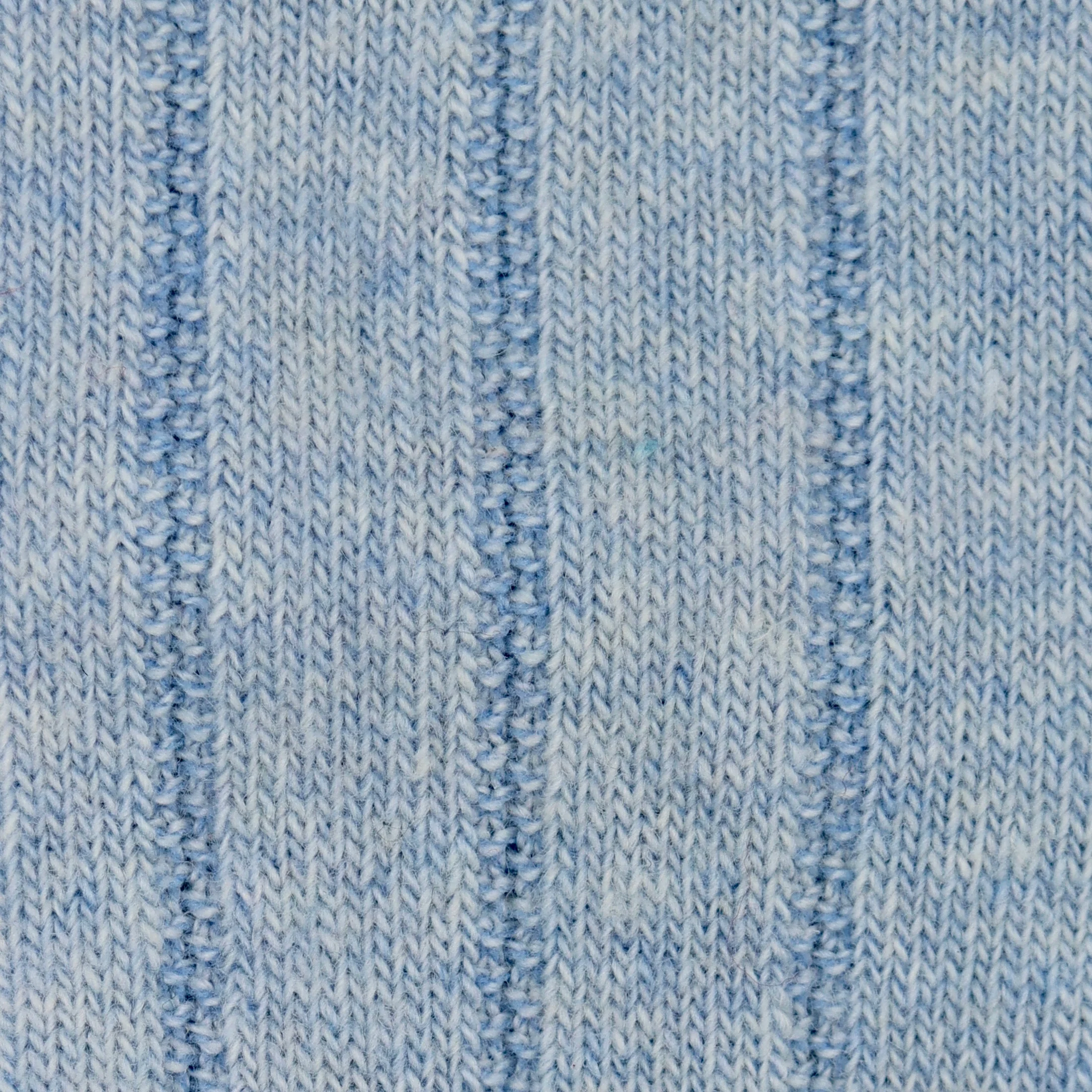 Soft Shetland and Cashmere Socks in Light Sky - Image 3