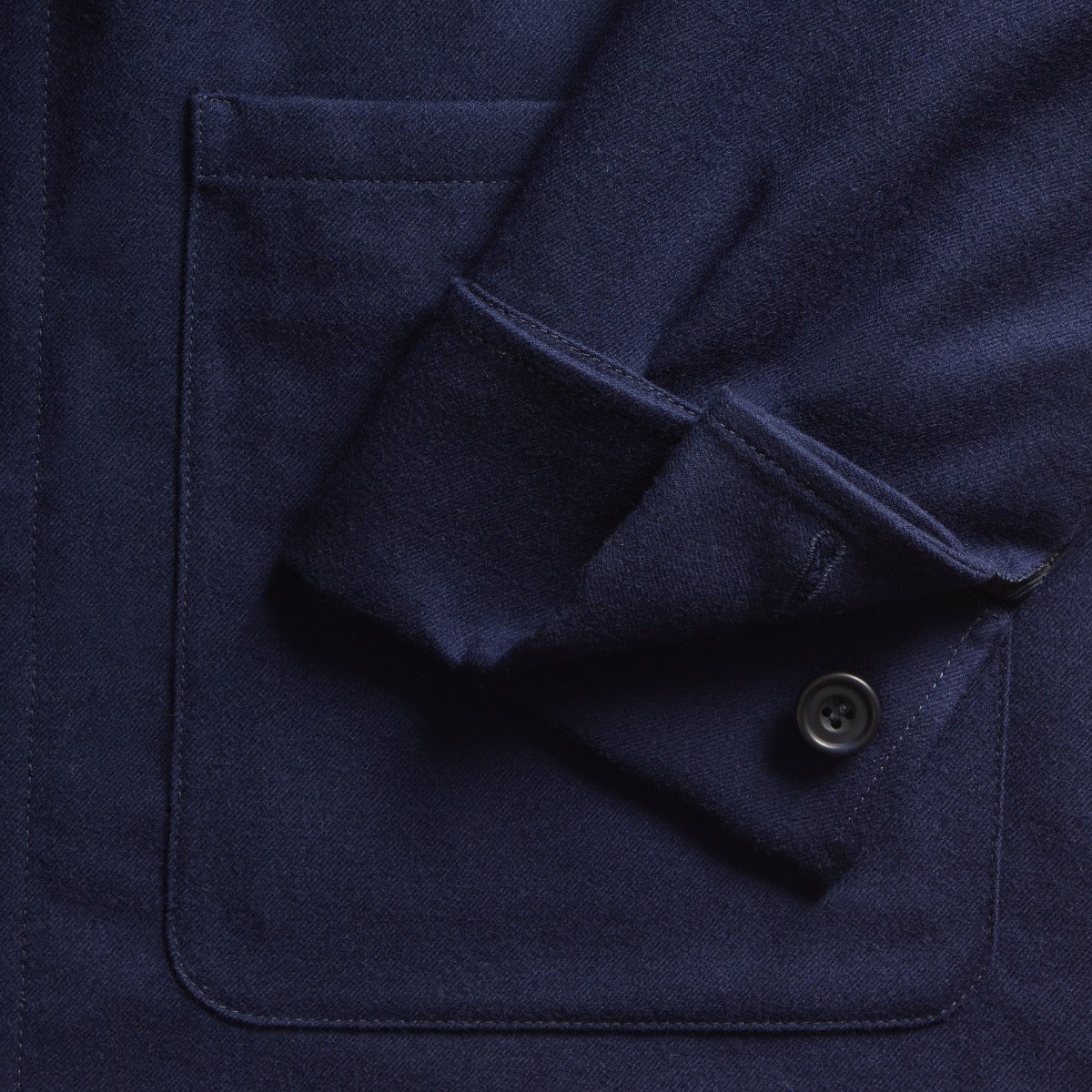 Air Mail Work Jacket In Navy - Image 5