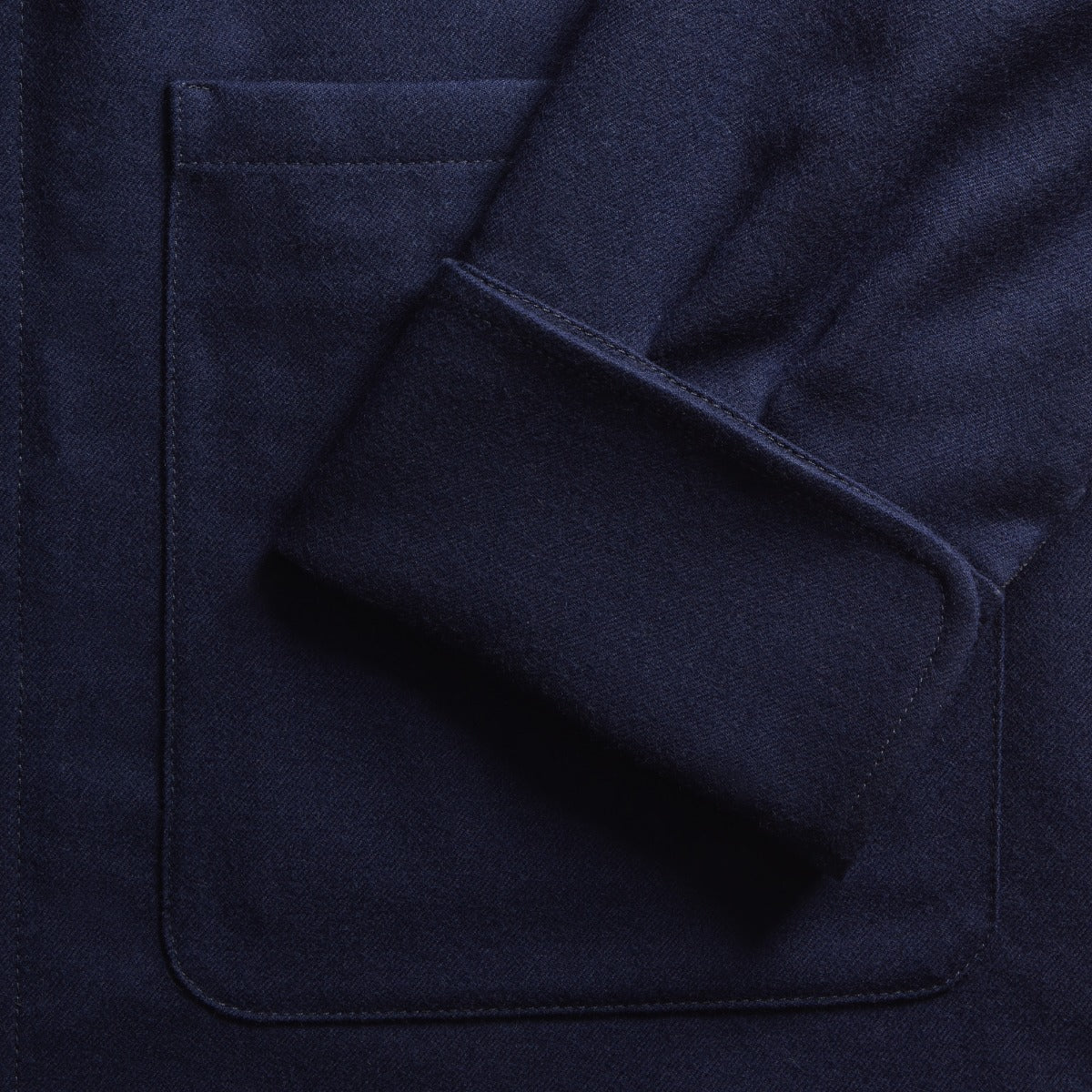 Air Mail Work Jacket In Navy - Image 6