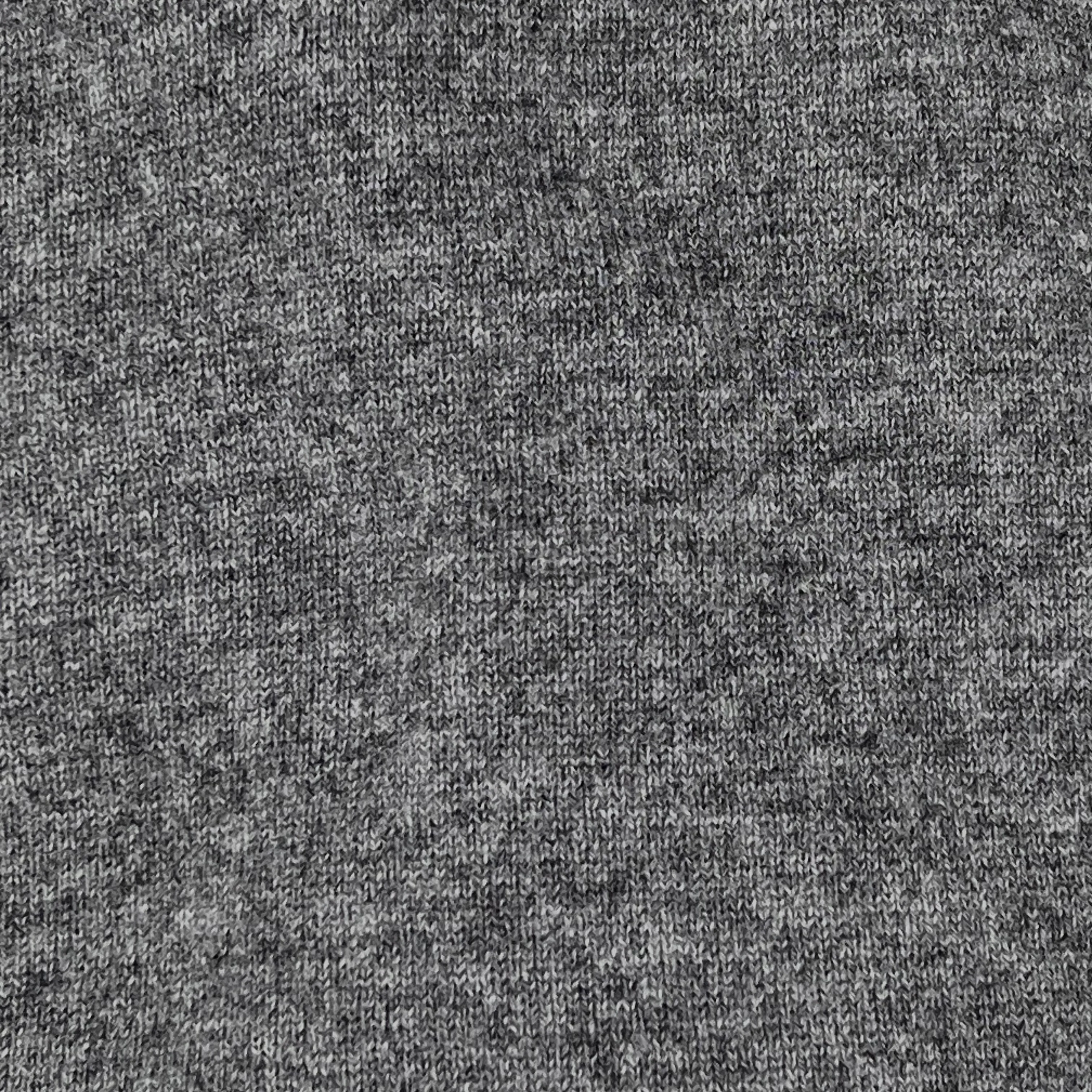 Cashmere Roll Neck Sweater In Grey - Image 4