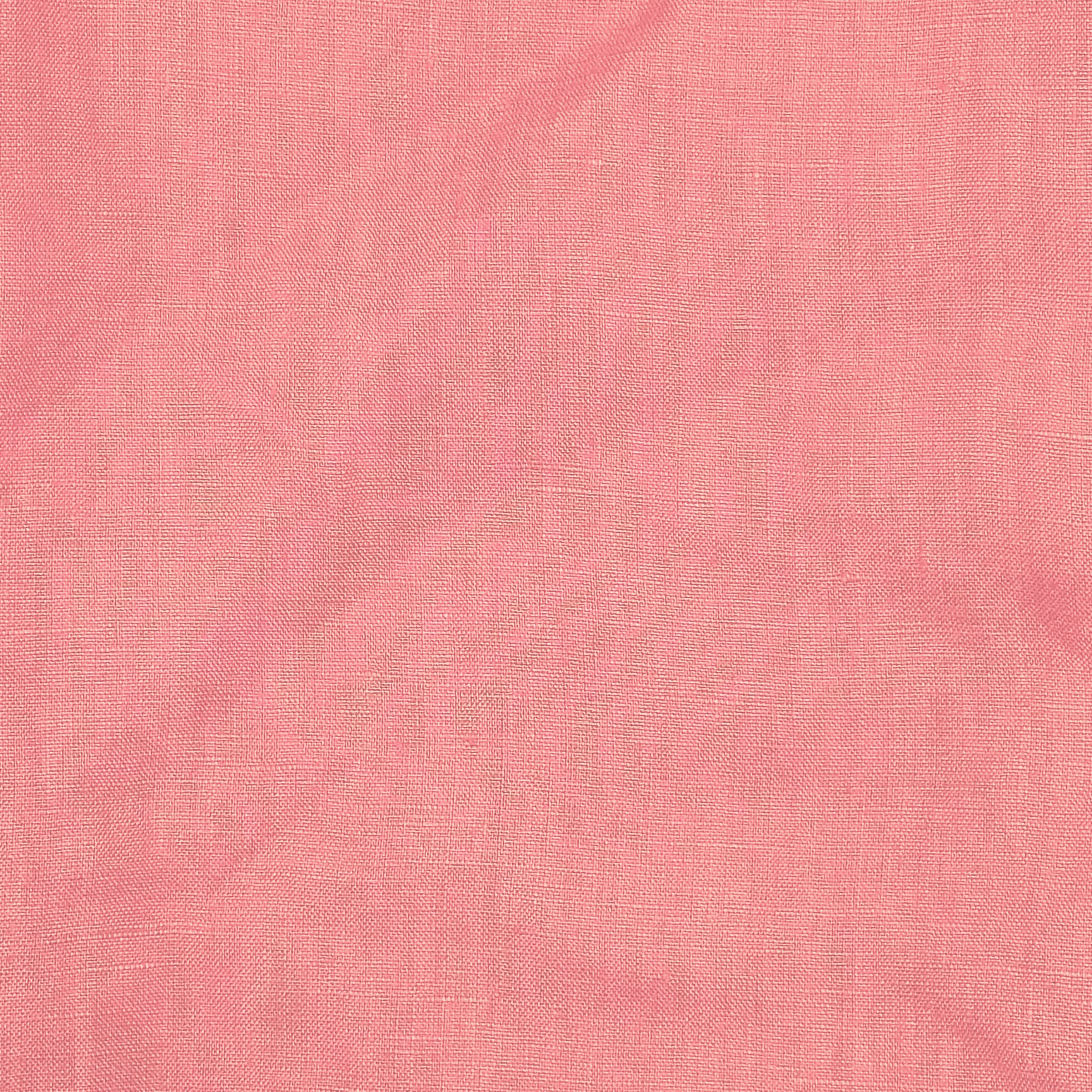 Classic Fit Linen Shirt in Antique Pink - Image 4