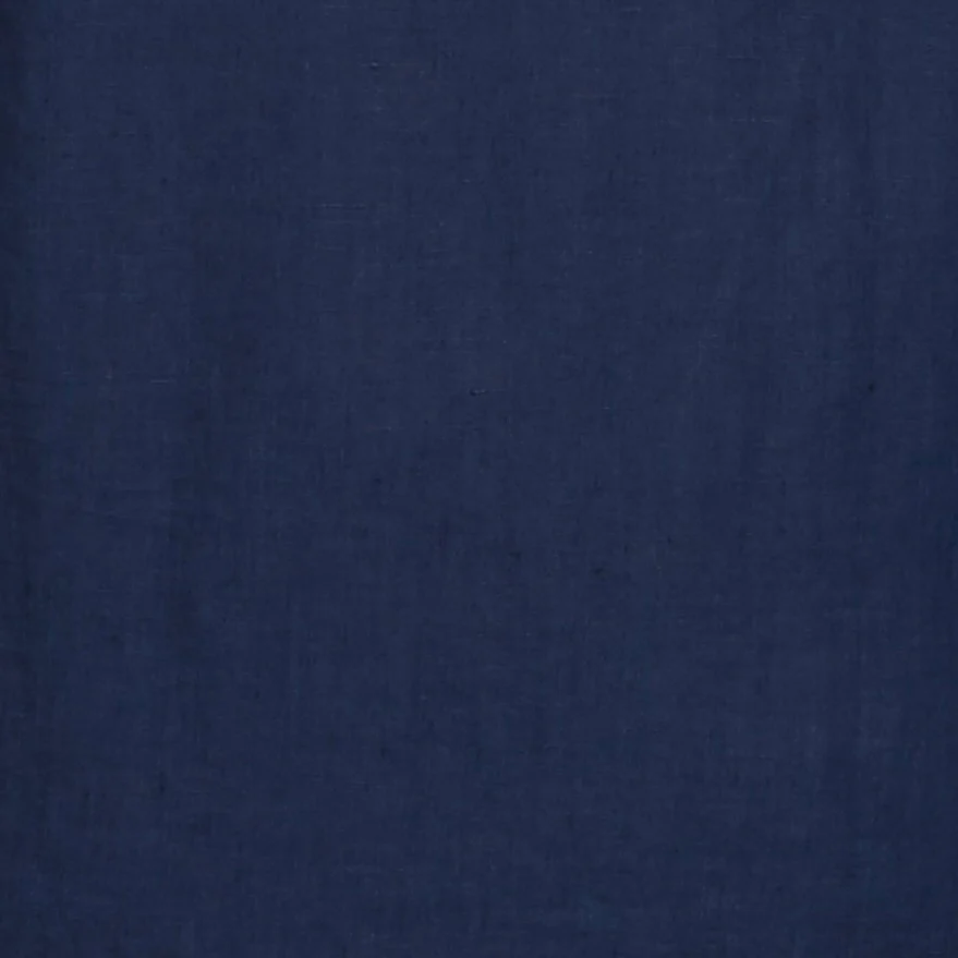 Classic Fit Linen Shirt In Midnight - Image 4