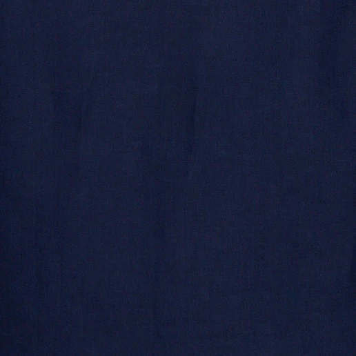 Classic Fit Linen Shirt In Navy - Image 4