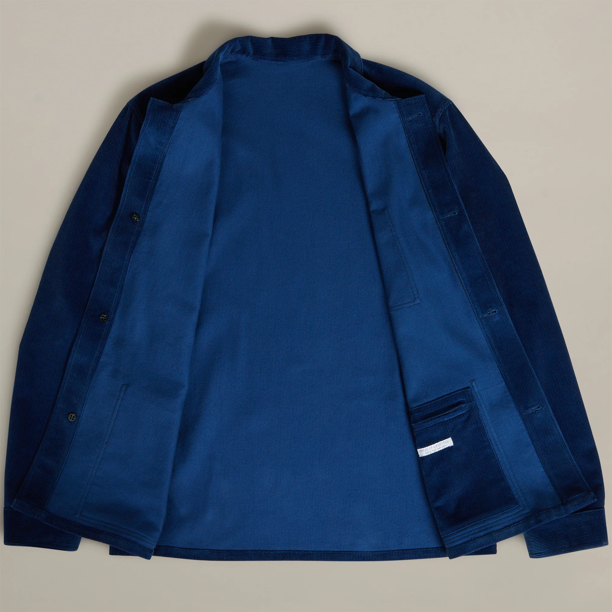 Corduroy Jacket No. 2 In Indigo - Image 6
