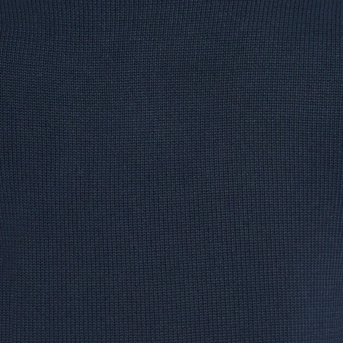 Cotton Crew Neck Sweater in Dark Navy - Image 4