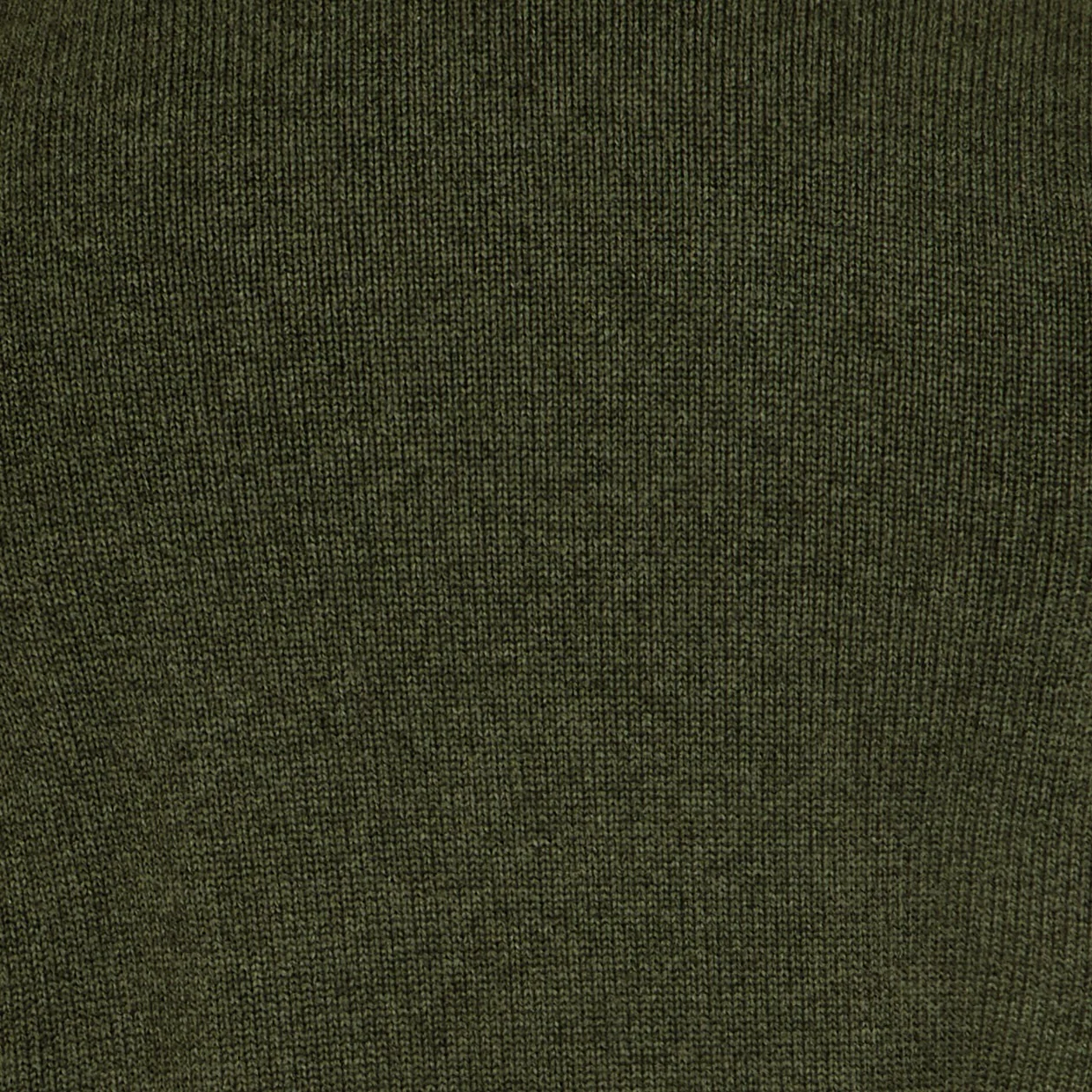 Cotton Crew Neck Sweater in Khaki - Image 4
