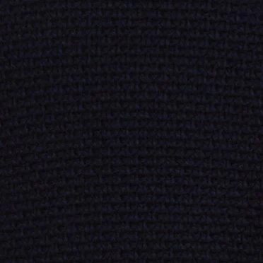 Double Breasted Cashmere and Merino Knitted Jacket In Navy - Image 4
