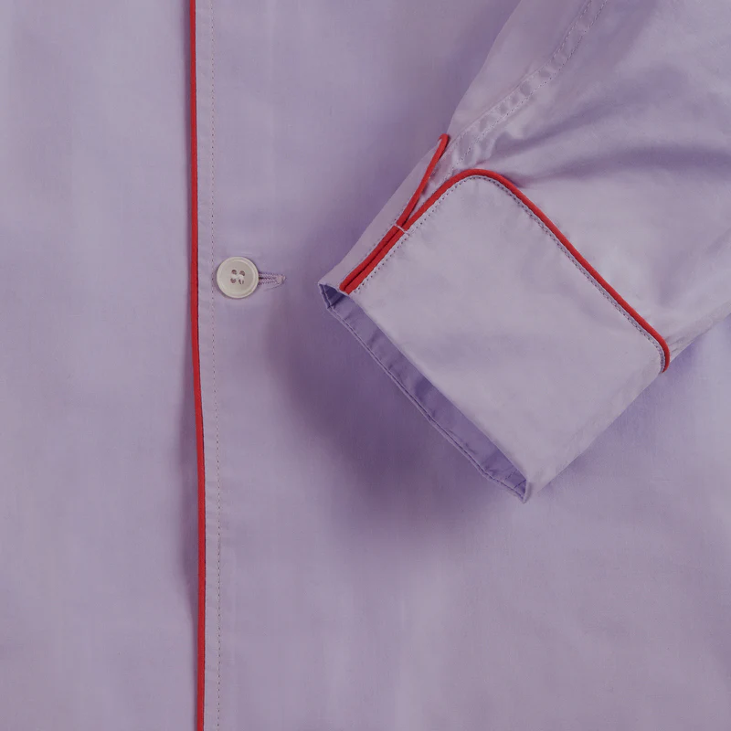 George Cortina For Anderson & Sheppard Pyjama Set in Blue - Image 4