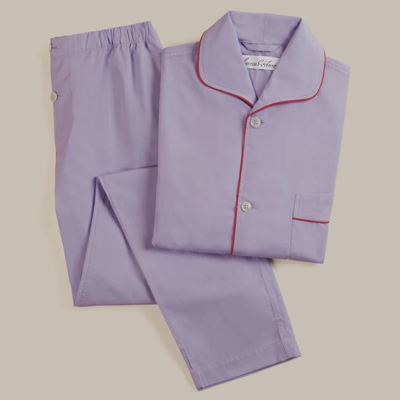 George Cortina For Anderson & Sheppard Pyjama Set in Blue - Image 7