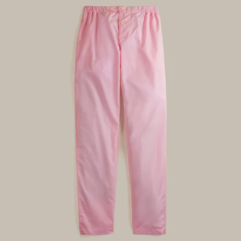 George Cortina For Anderson & Sheppard Pyjama Set in Light Pink - Image 5