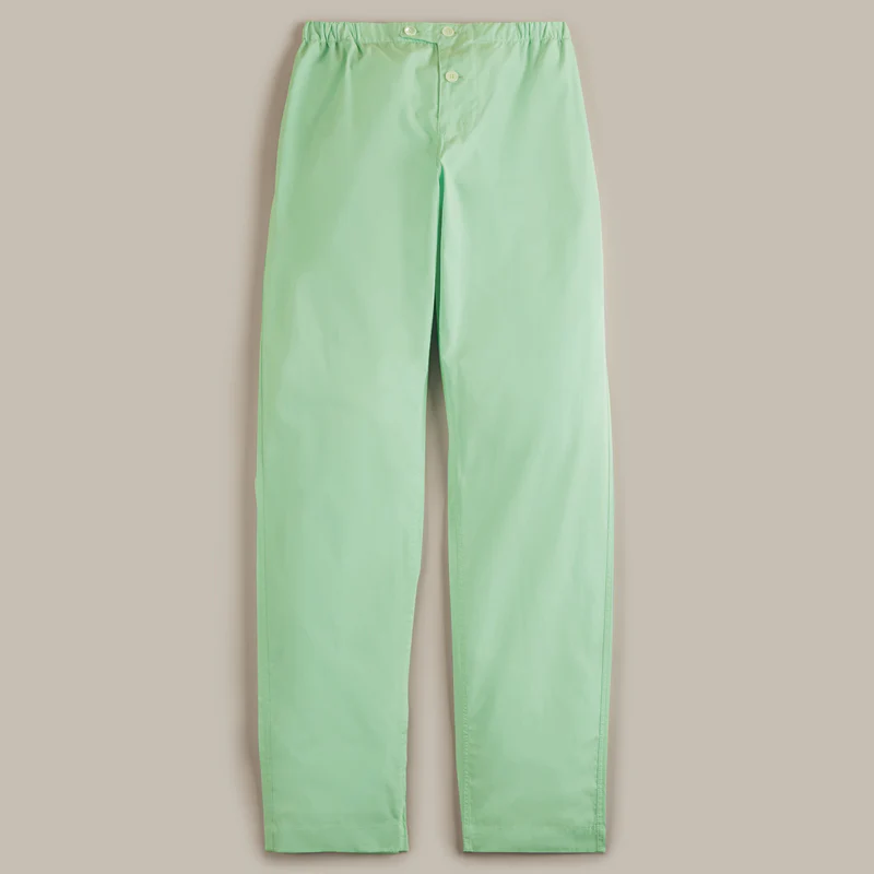 George Cortina For Anderson & Sheppard Pyjama Set in Mint - Image 5