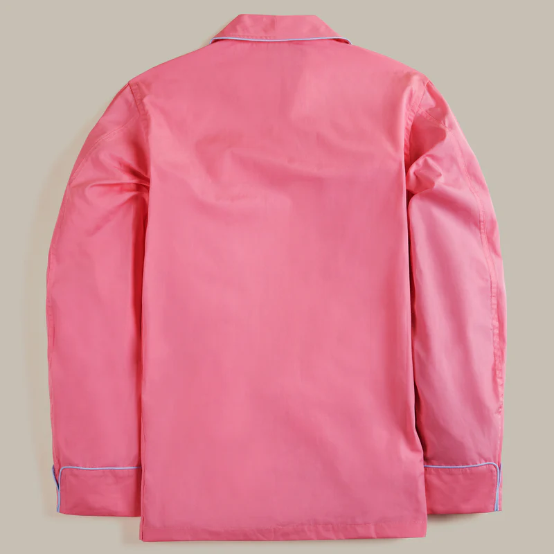 George Cortina For Anderson & Sheppard Pyjama Set in Orchid - Image 2