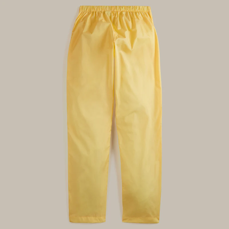 George Cortina For Anderson & Sheppard Pyjama Set in Yellow - Image 5