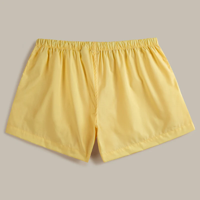 George Cortina For Anderson & Sheppard Shorts In Yellow - Image 2