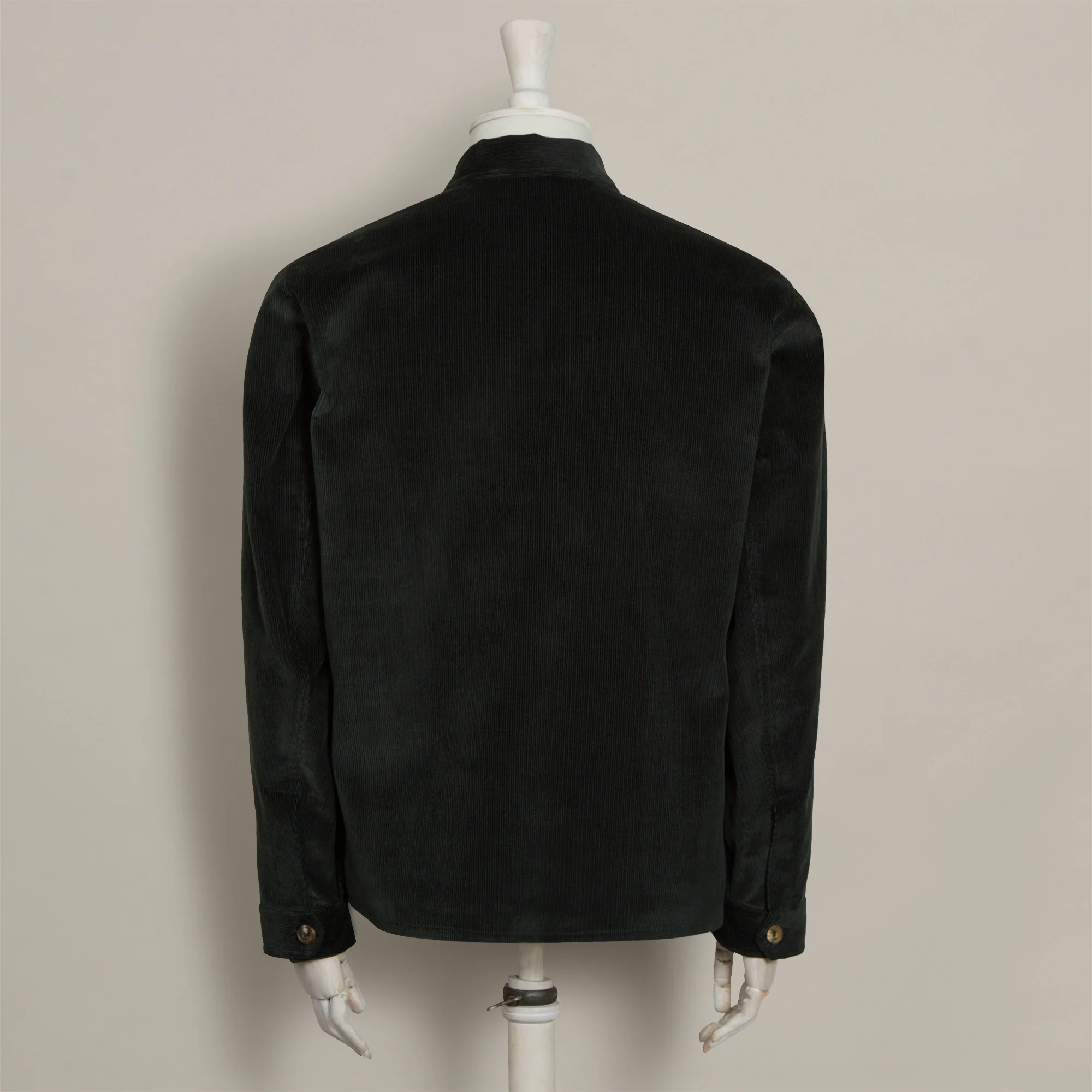Corduroy Jacket No. 2 In Dark Green - Image 6