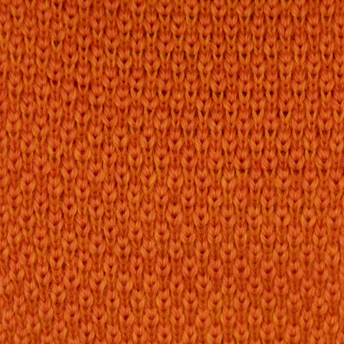 Knitted Woollen Tie in Orange - Image 3
