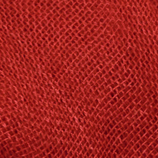 Lightweight Checked Cashmere Scarf In Red - Image 4