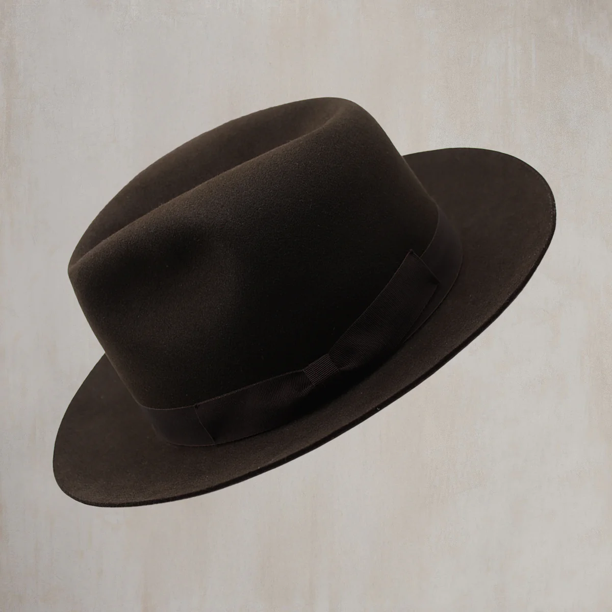 Lightweight Felt Trilby in Chocolate - Image 3