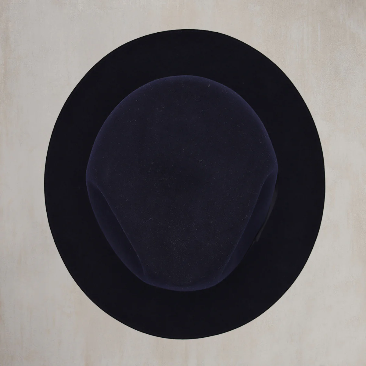 Lightweight Felt Trilby in Navy