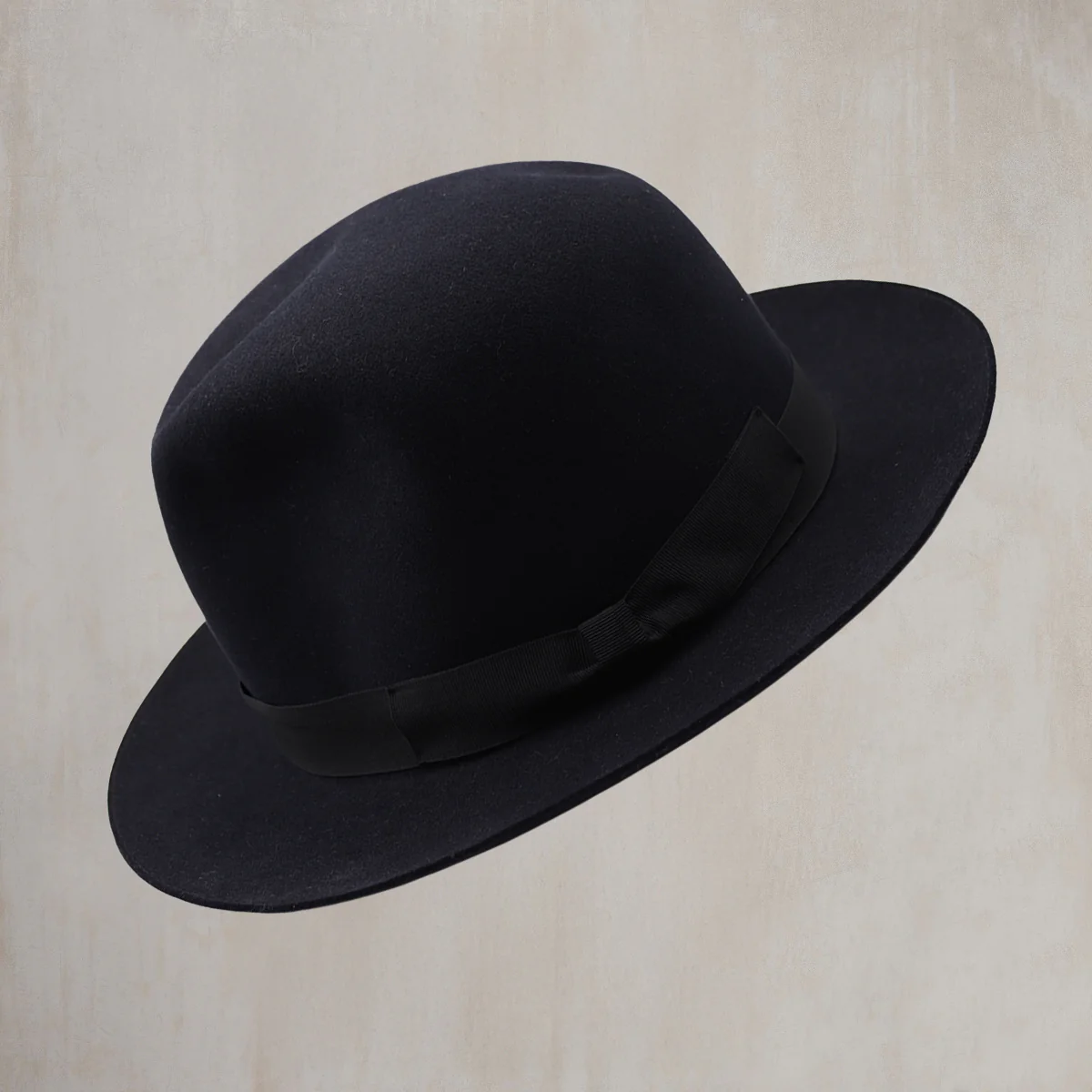 Lightweight Felt Trilby in Navy - Image 3