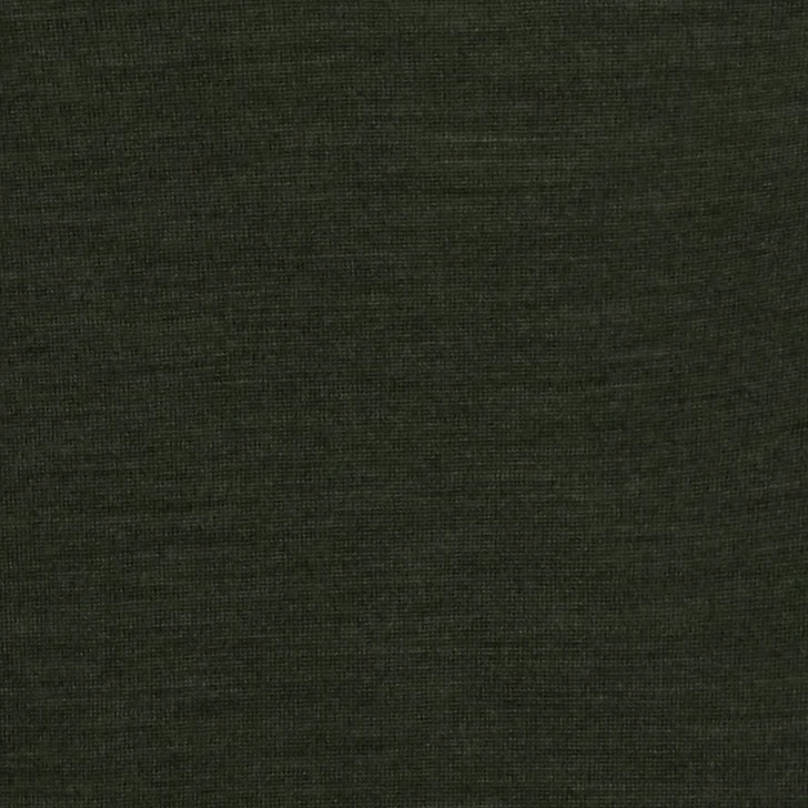 Lightweight Merino Polo Shirt In Dark Green - Image 4
