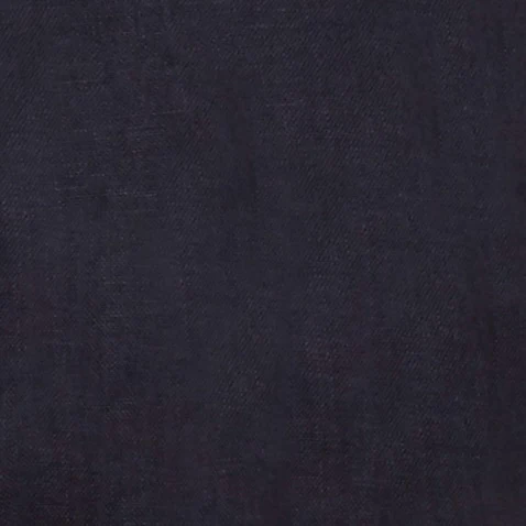Irish Linen Gurkha Shorts In Dark Navy - Image 5