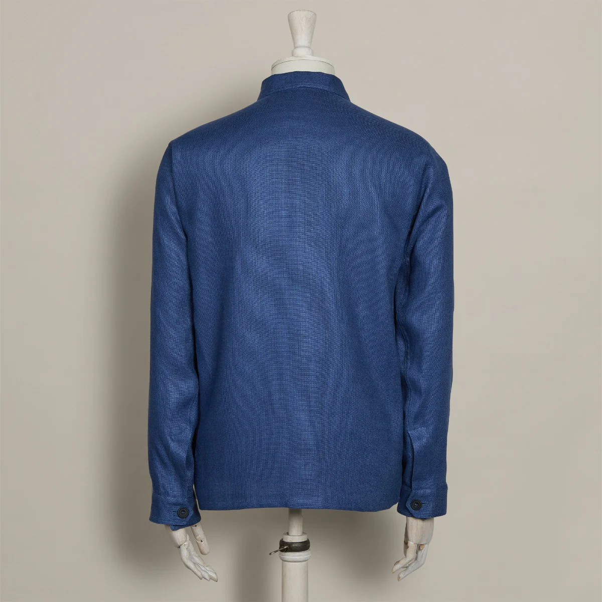 Linen Jacket No. 2 in Dark Blue - Image 3
