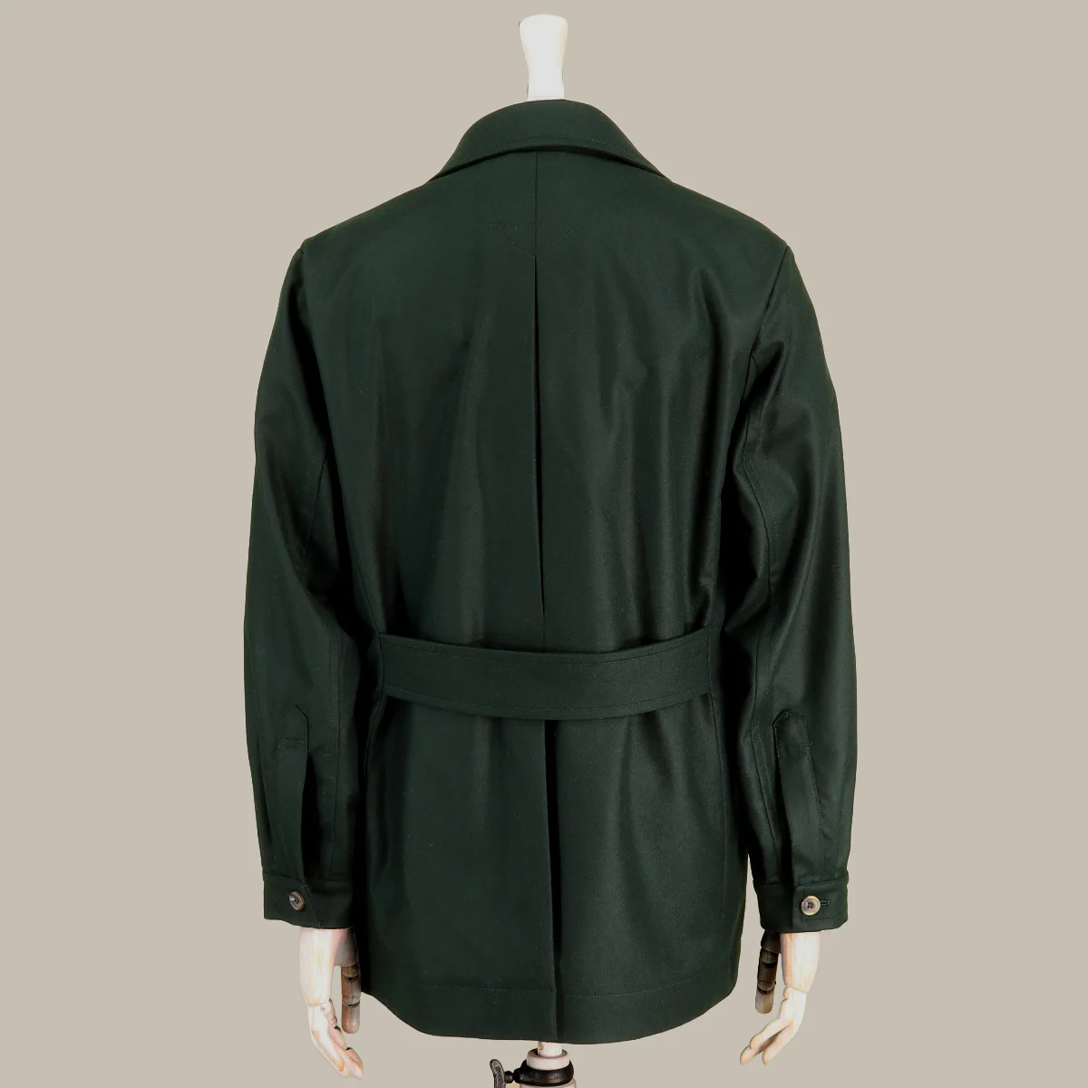 The Esquire Jacket By Nick Sullivan For Anderson & Sheppard In Dark Green - Image 3