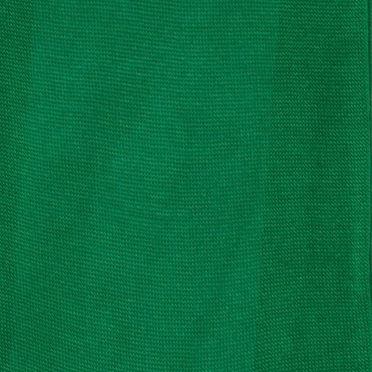 Long Plain Cotton Socks In Emerald - Image 2