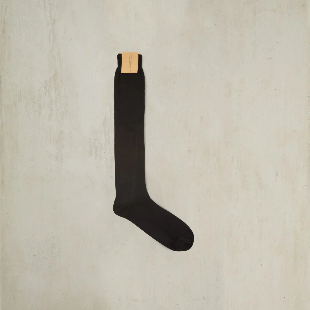 Long Silk Socks In Black