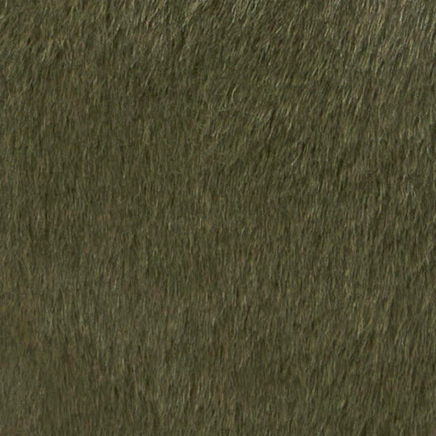 George Cortina For Anderson & Sheppard Plain Pony Hair Slippers In Khaki - Image 5