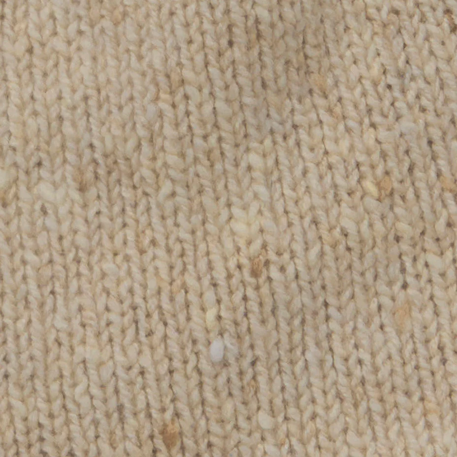 Donegal Knitted Hat In Natural - Image 2