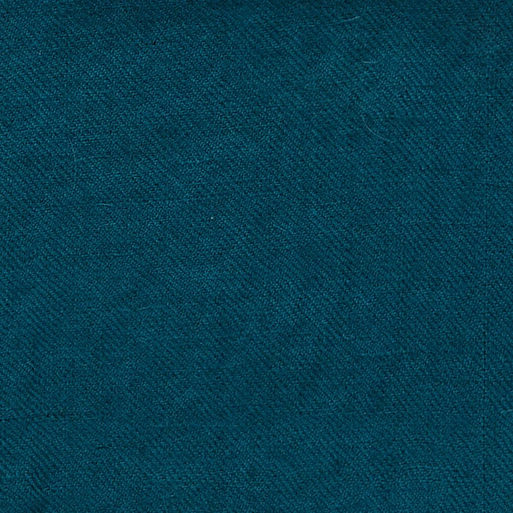 Hand Woven Cashmere Pocket Square In Teal - Image 3