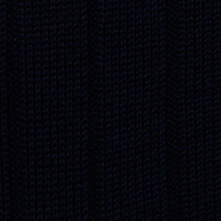 Plain Cotton Socks In Navy - Image 2