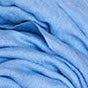 Cashmere Plain Twill Scarf In Light Blue - Image 2