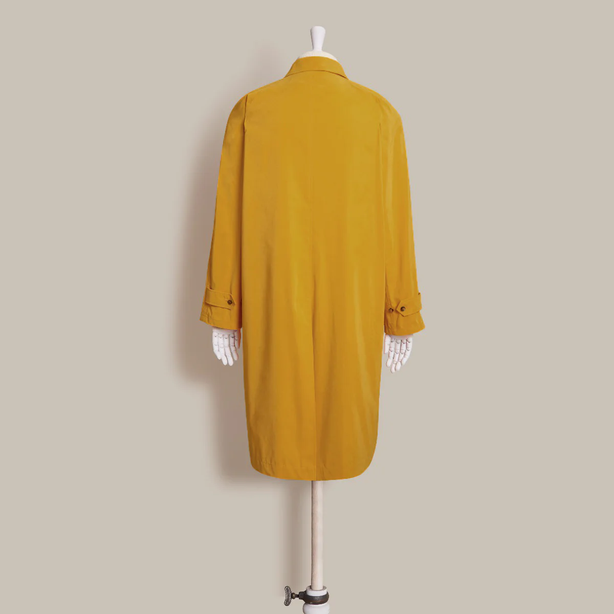 Regular Microfibre Raincoat In Yellow - Image 2