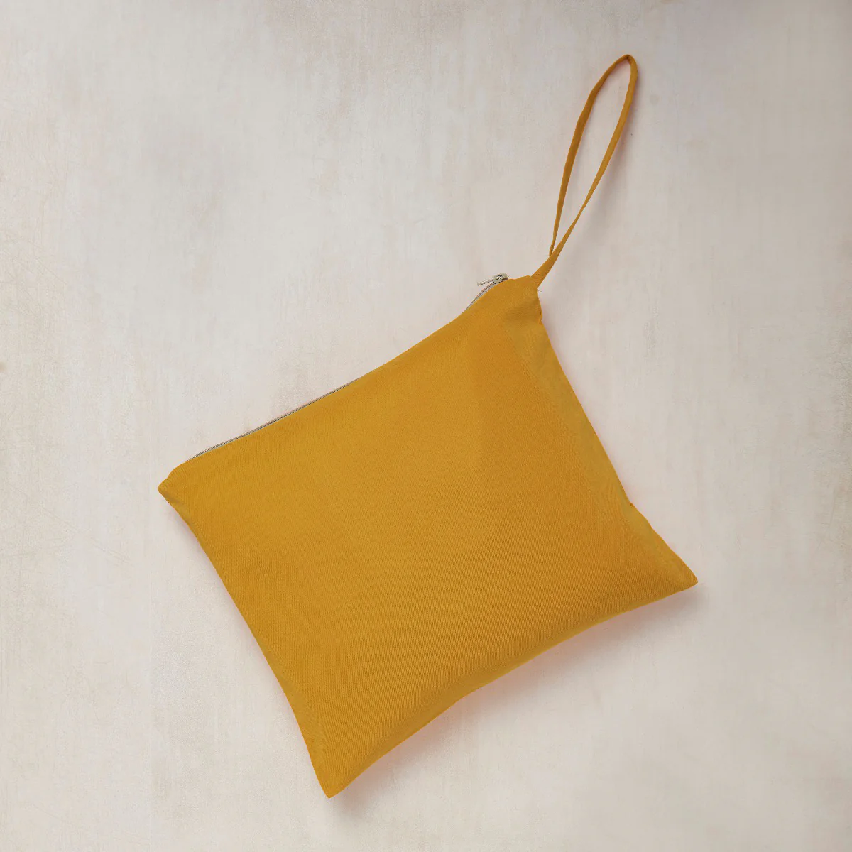 Regular Microfibre Raincoat In Yellow - Image 4