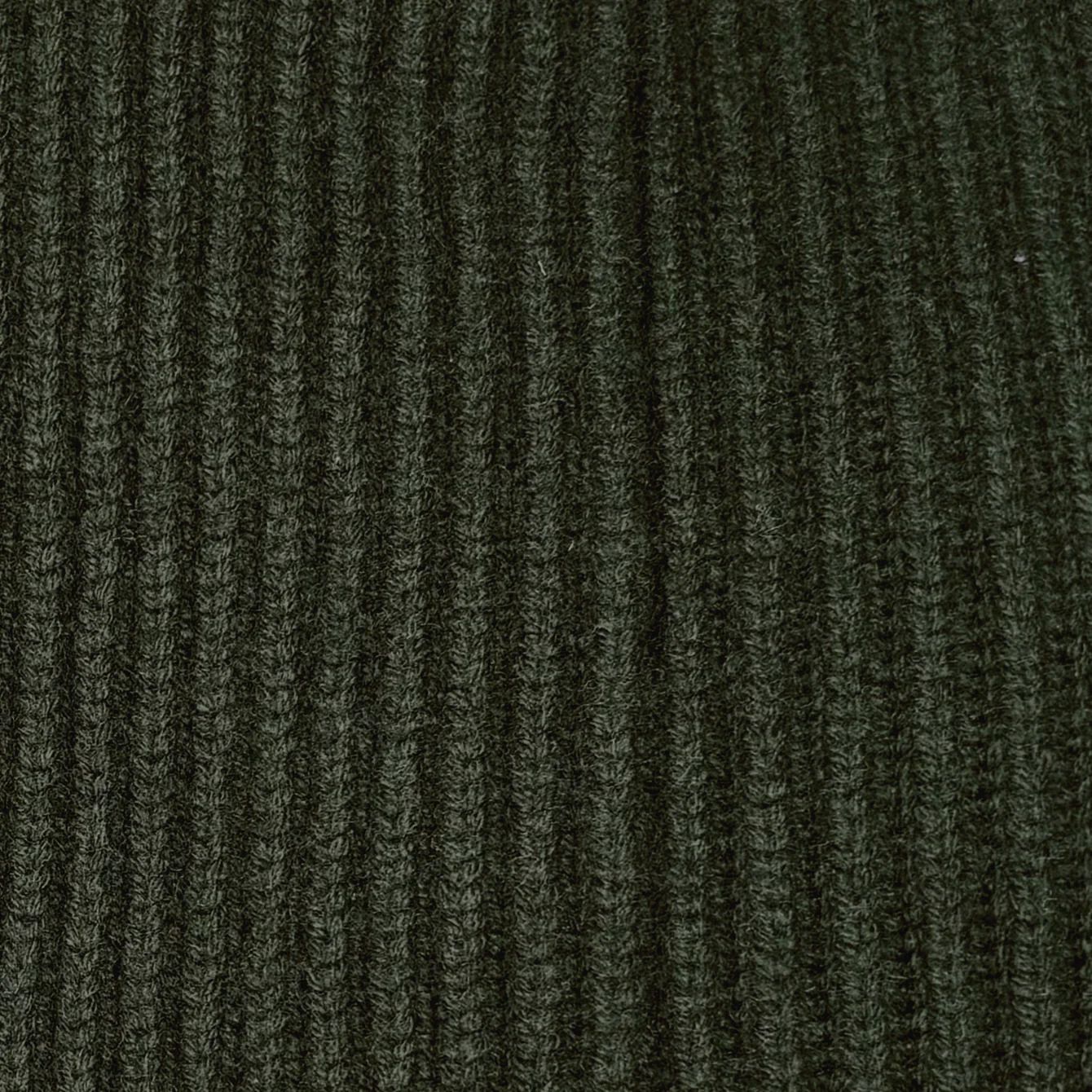 Ribbed Shawl Collar Cashmere Blend Cardigan In Khaki - Image 4