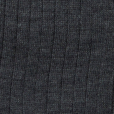 Ribbed Extrafine Merino Socks in Grey - Image 2