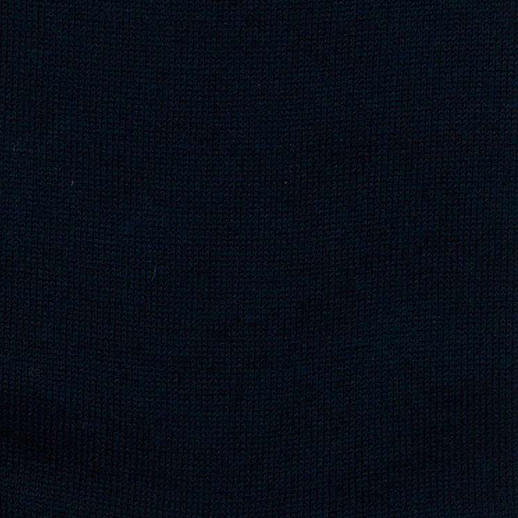 Ribbed Extrafine Merino Socks in Navy - Image 2