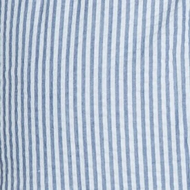 Seersucker Swim Shorts In Dark Blue - Image 4