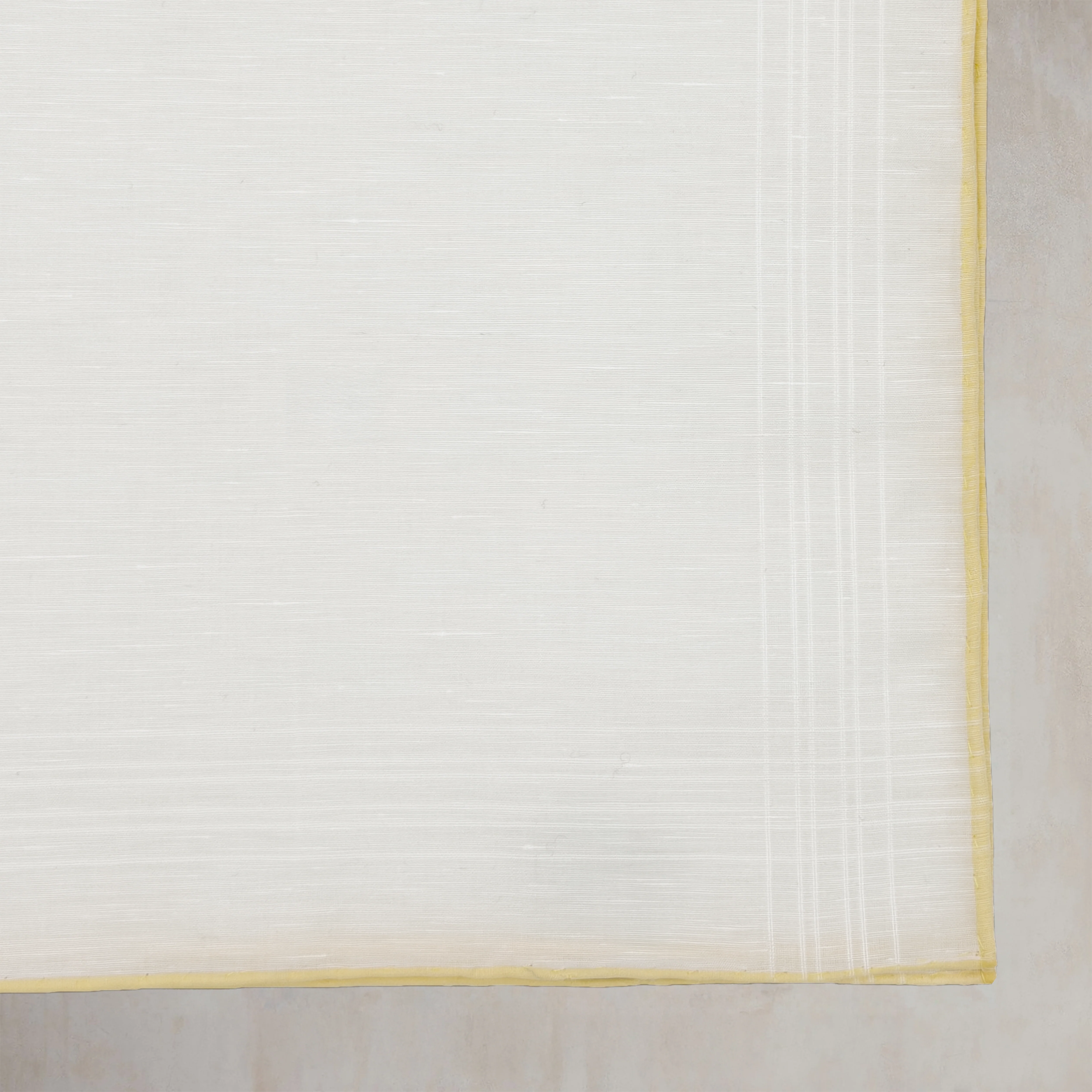 Self Checked Patterned Pocket Square In White - Image 3