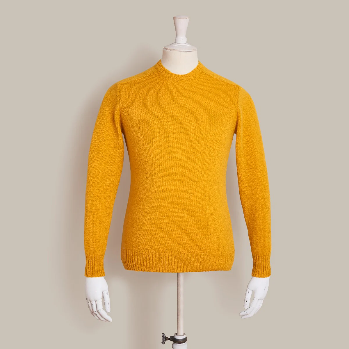 Shetland Sweater In Gold