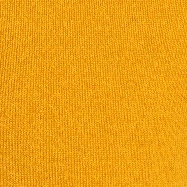Shetland Sweater In Gold - Image 4
