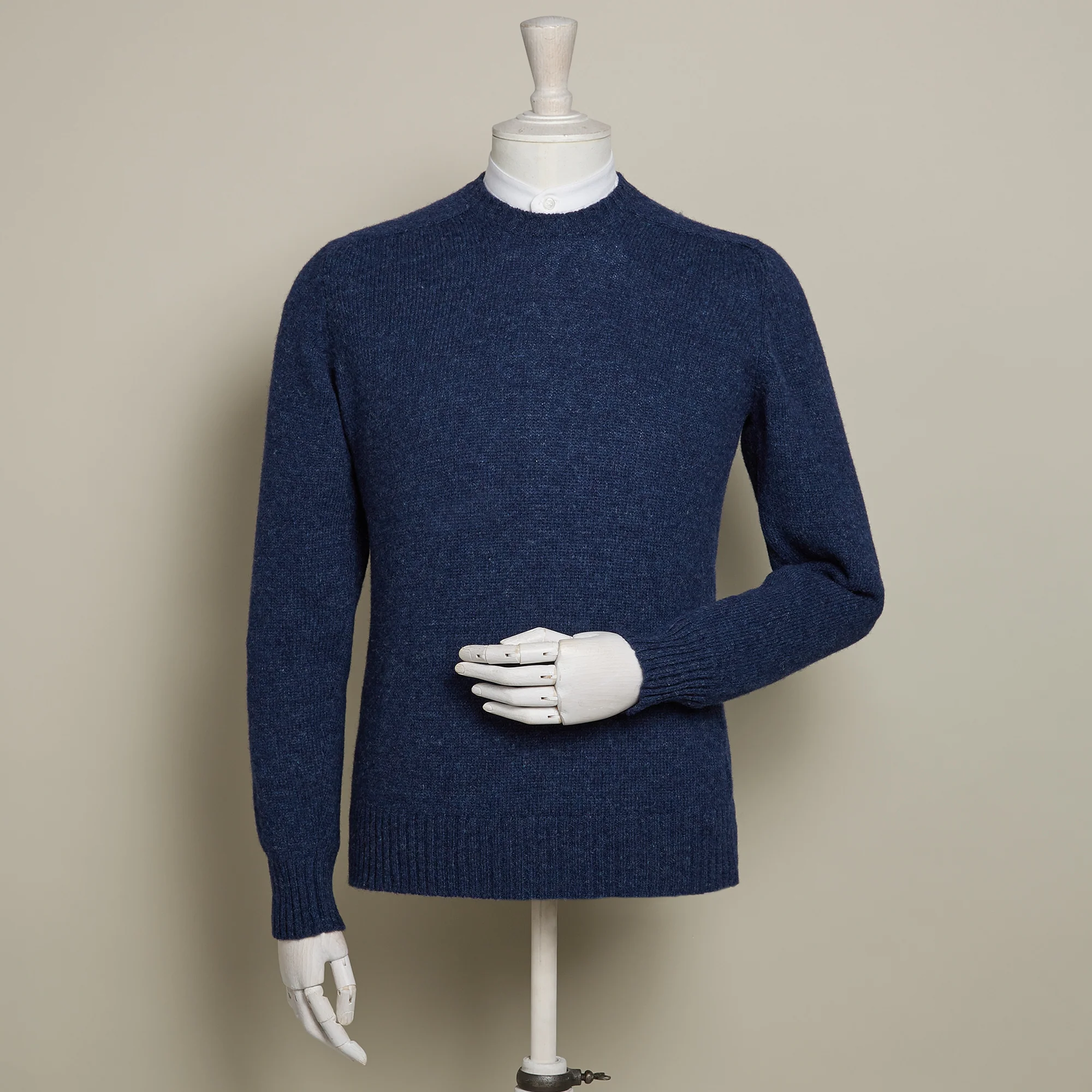 Shetland Sweater In Indigo