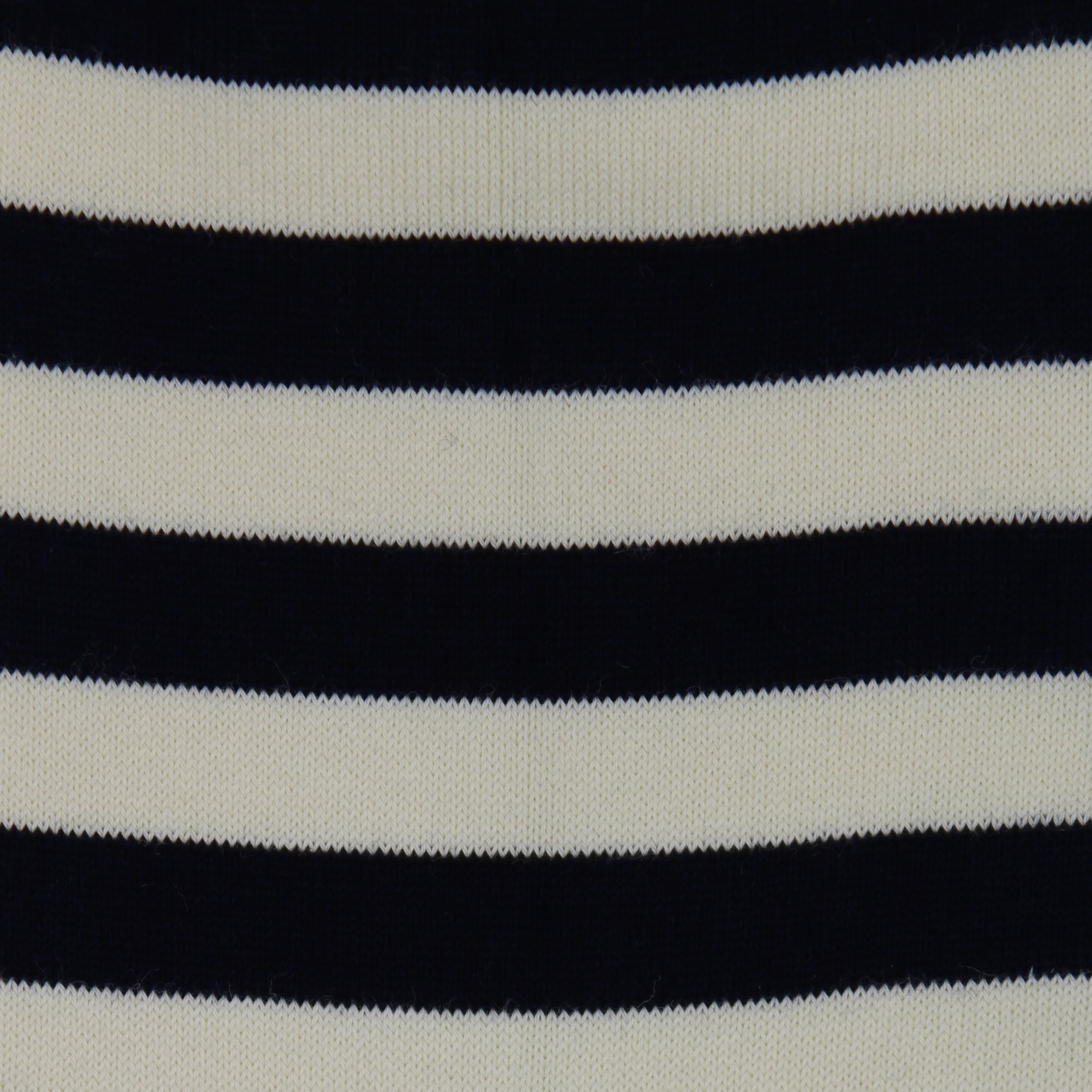 Striped Cotton Socks in Navy - Image 3