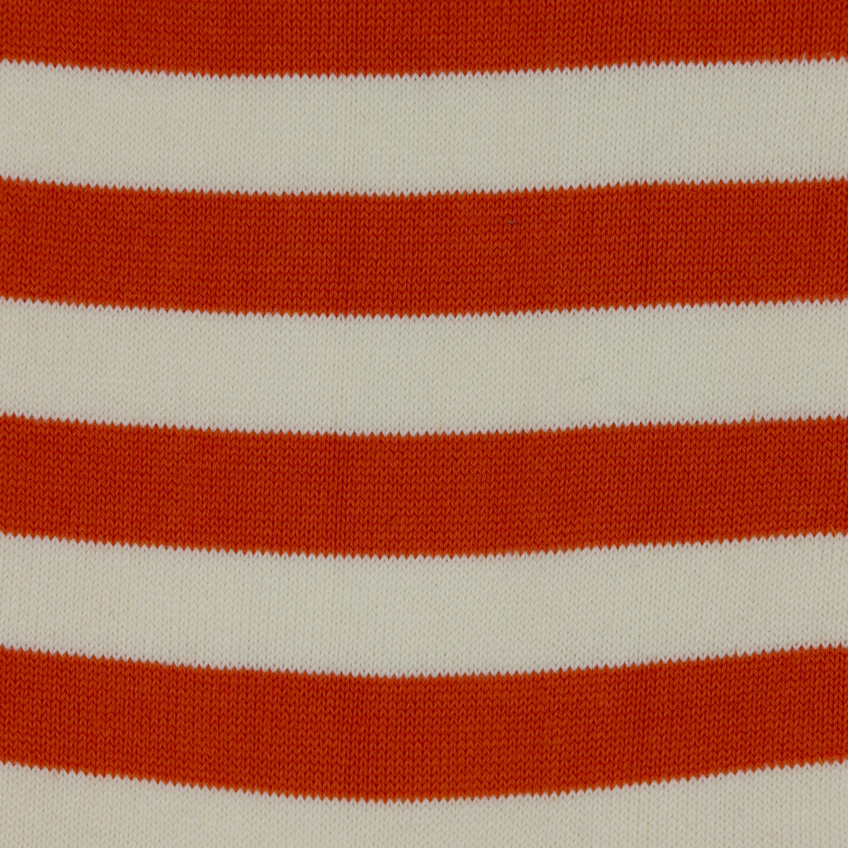 Striped Cotton Socks in Orange - Image 3