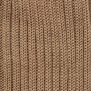 Thick Woollen Rib Socks In Dark Natural - Image 3